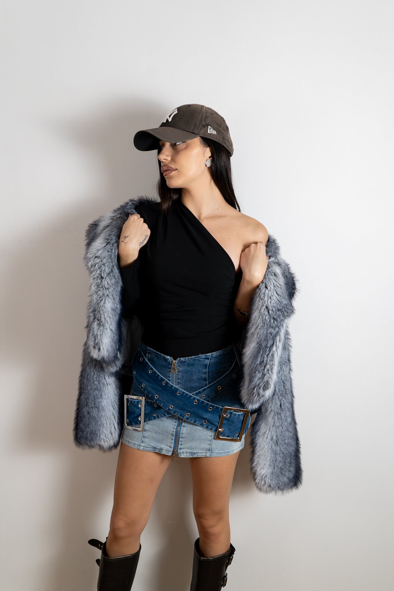 MINI SKIRT DOUBLE JEANS