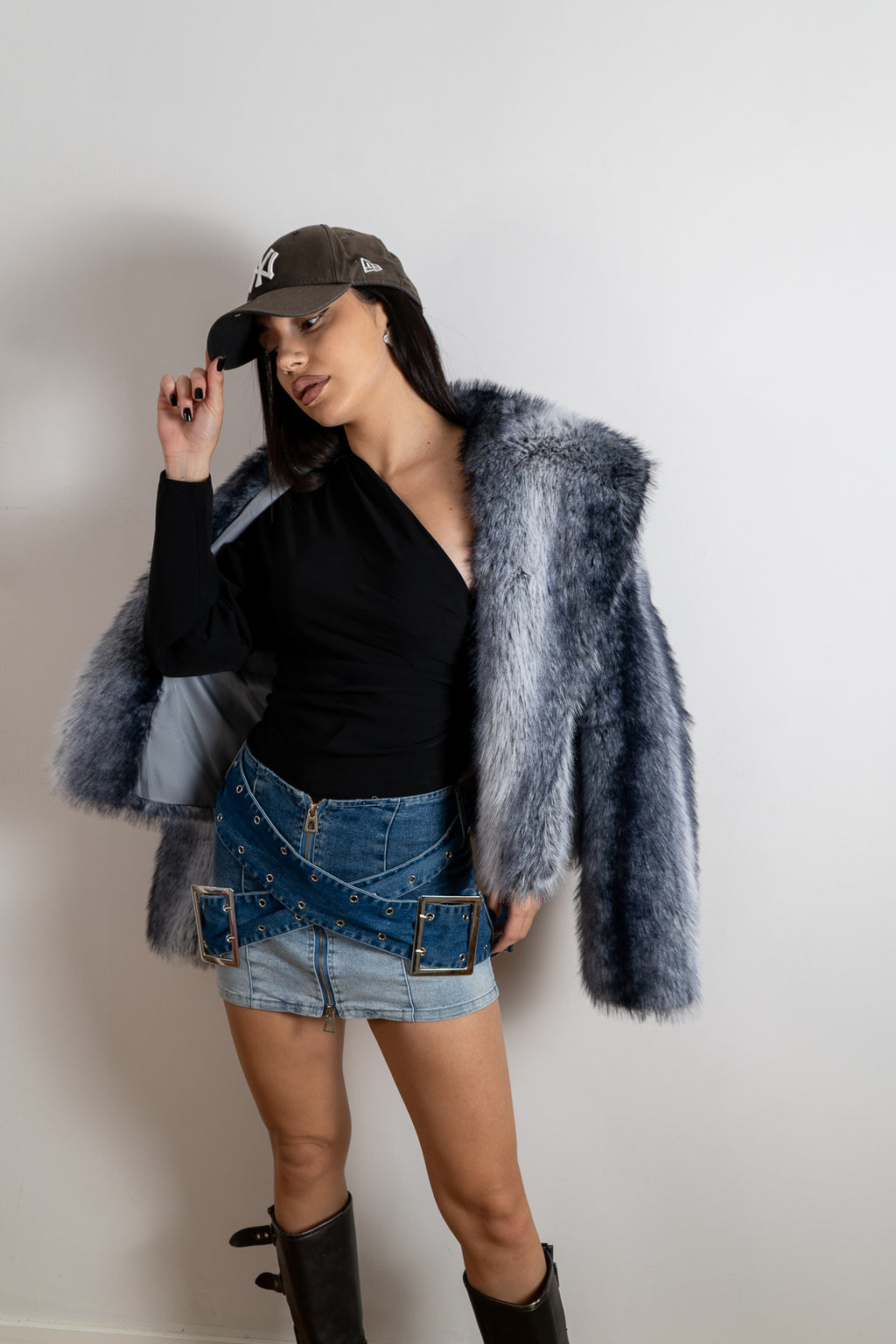 MINI SKIRT DOUBLE JEANS