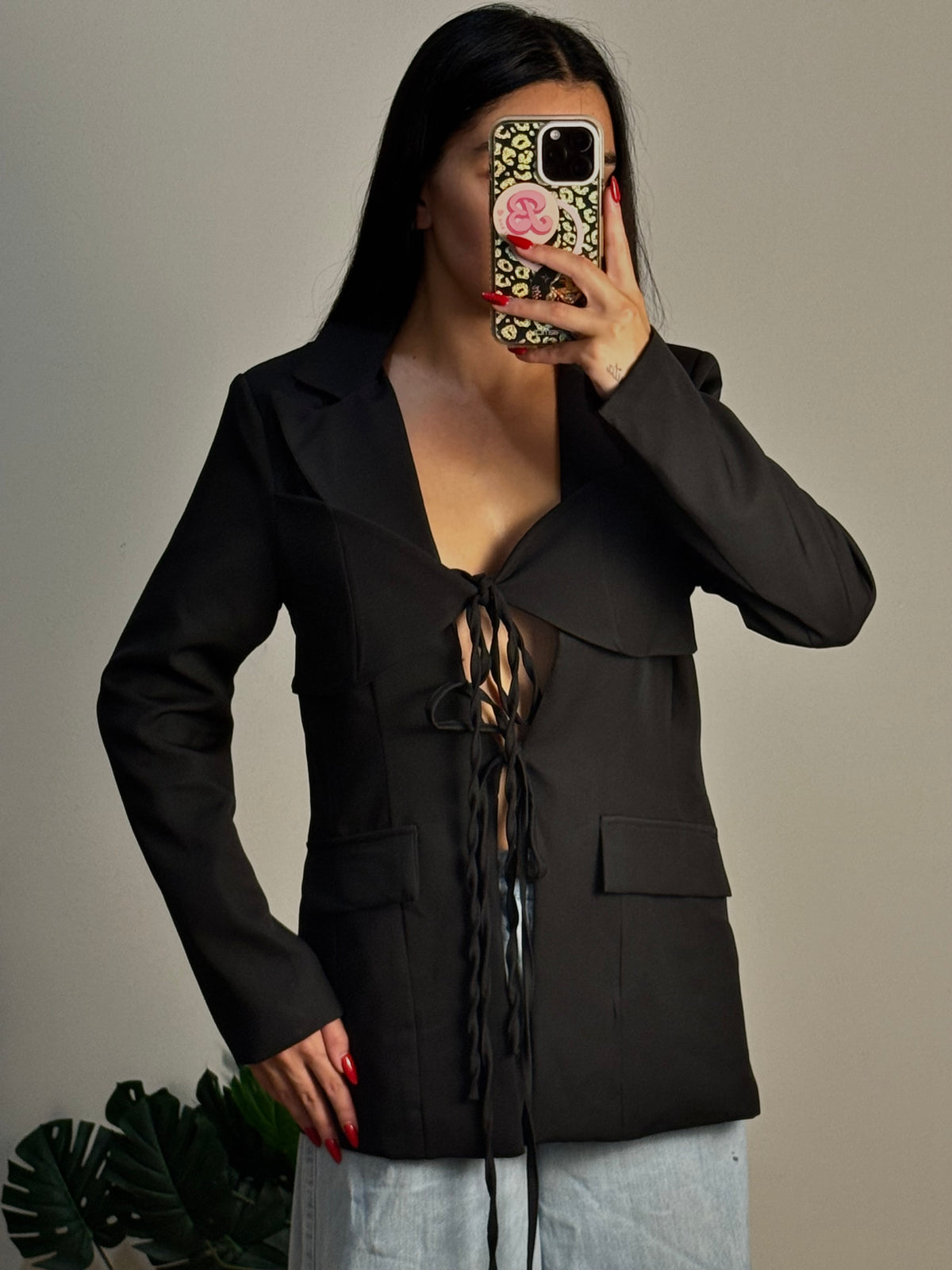 BLAZER GINNY NERO