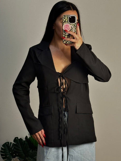 BLAZER GINNY NERO