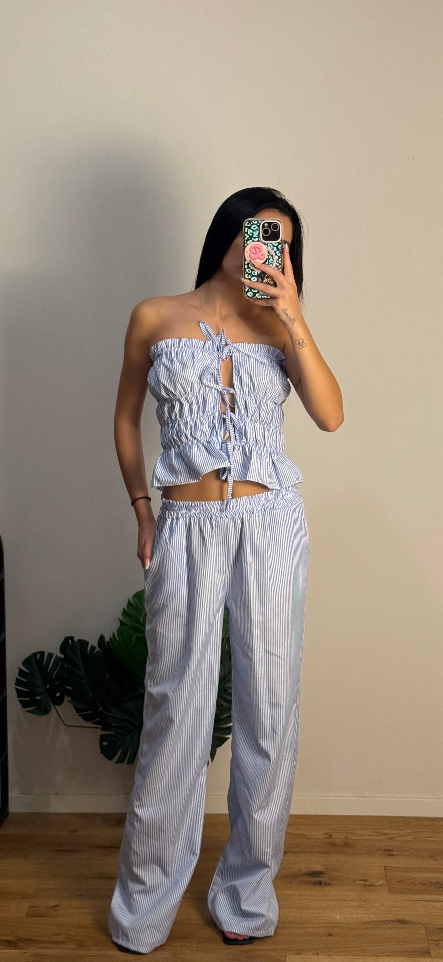 SET GESSATO AZZURRO