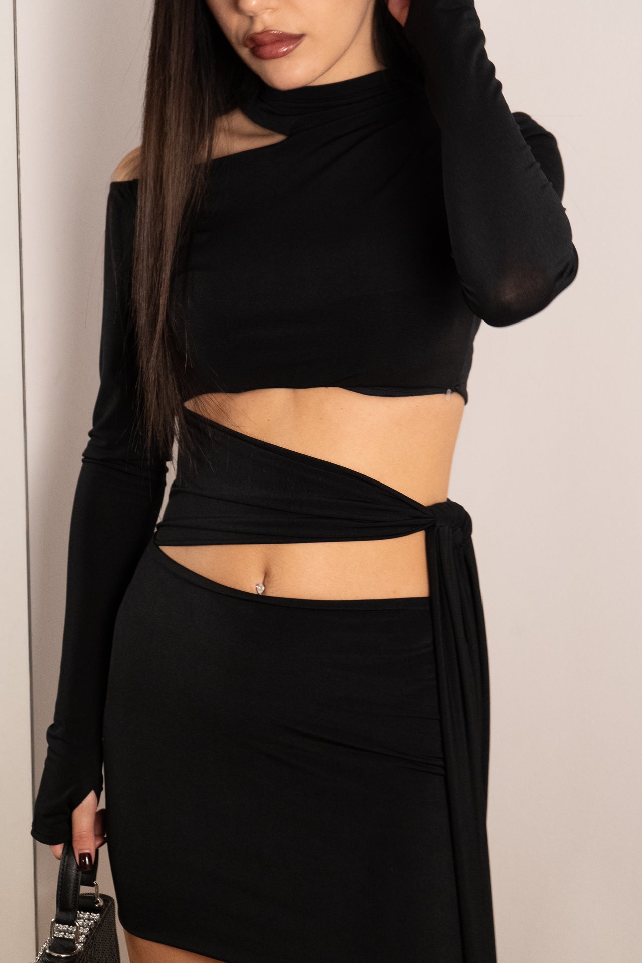 MINI DRESS DAYANE NERO