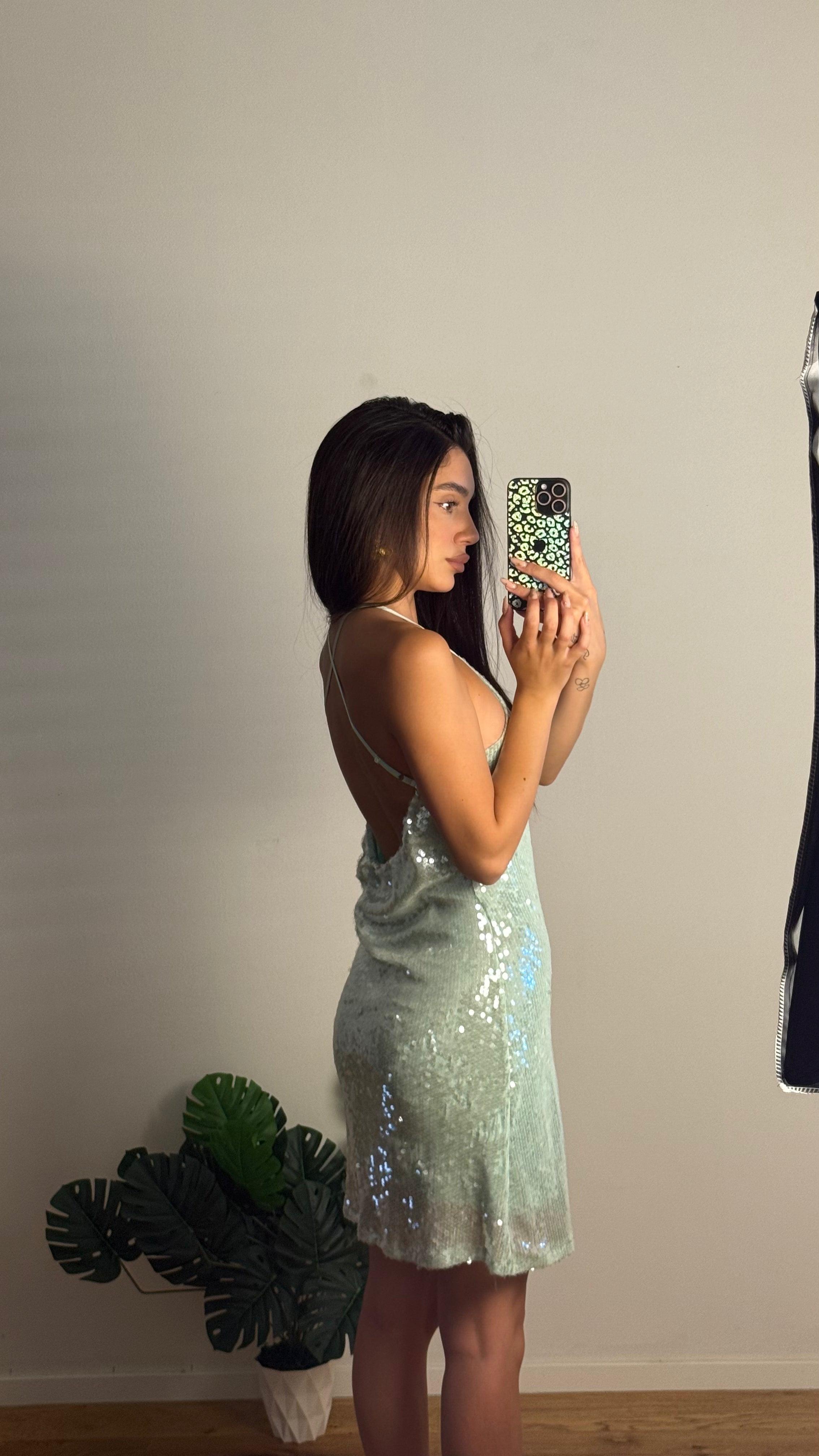 MINI DRESS MYKONOS TIFFANY
