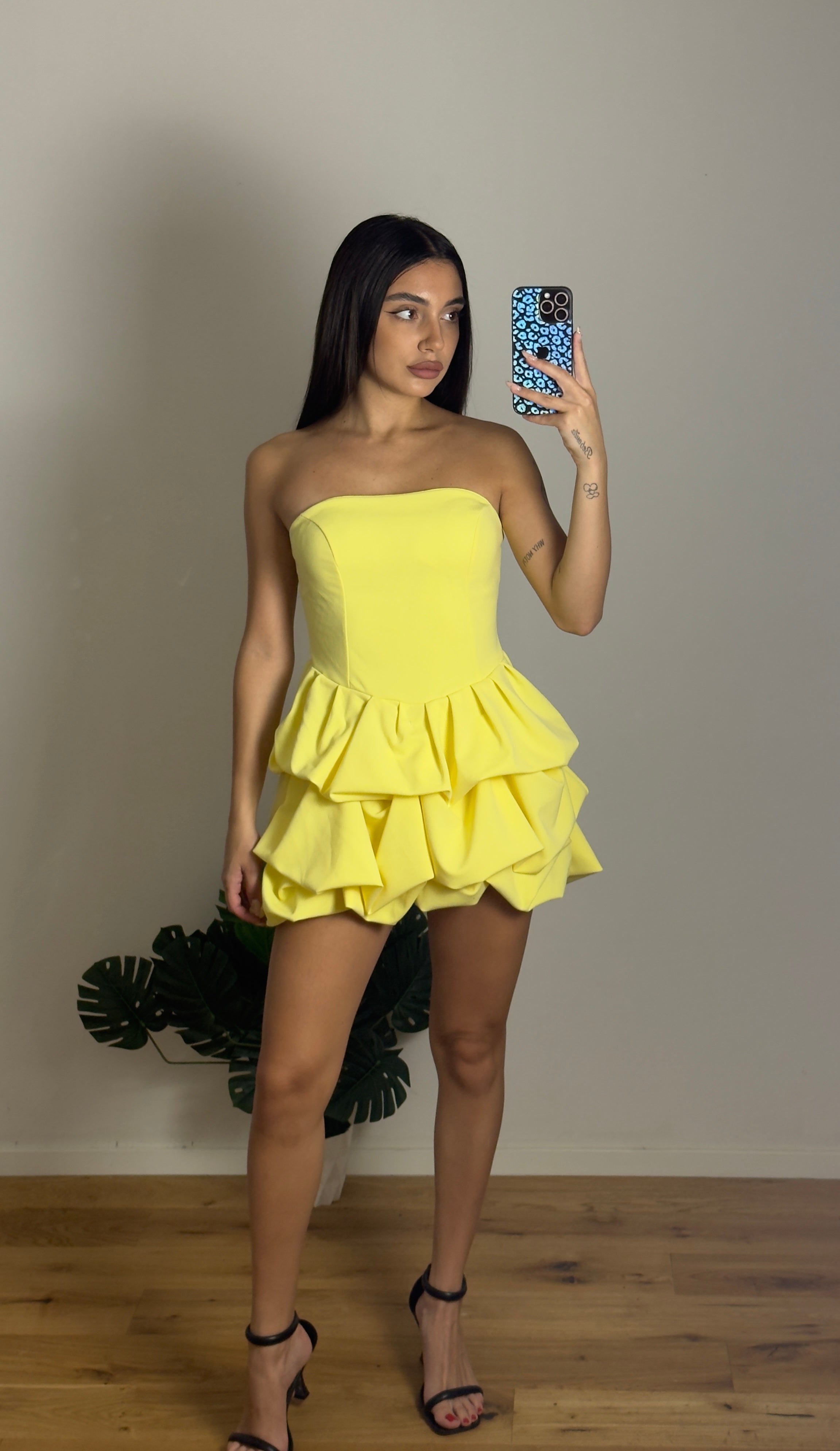DRESS TENTACIÓN AMARILLO
